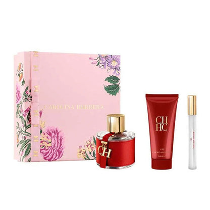 Carolina Herrera Set CH Woman EDT 100 ML+Crema 100 ML+Mini 10 ML