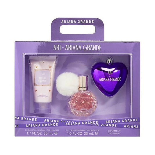 Ariana Grande Ari Set Crema 50 ML + EDP 30 ML + Adorno