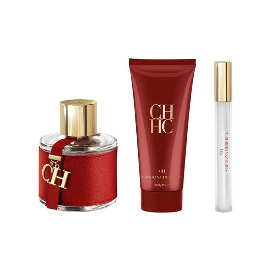 Carolina Herrera Set CH Woman EDT 100 ML+Crema 100 ML+Mini 10 ML